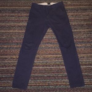 J. Crew 484 Slim-Fit Chinos in Navy